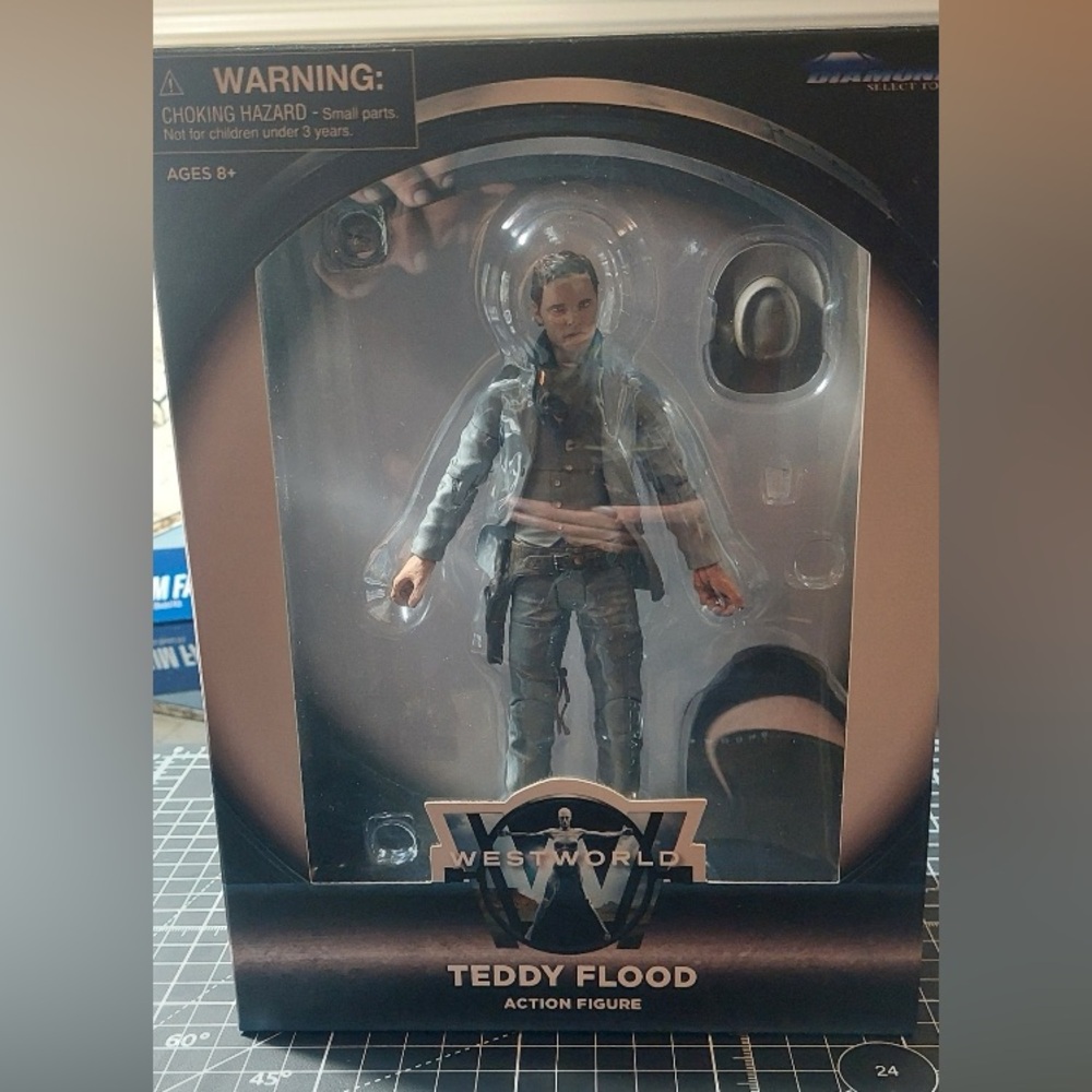 NEW in unopened box Westworld Teddy Flood Action Figure by Diamond Select